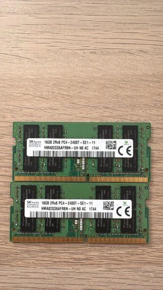 2x SK hynix 16GB DDR4 SODIMM PC4-2400T