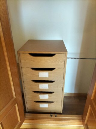 Cajonera de madera