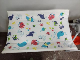 CAMBIADOR BEBÉ PLEGABLE PERFECTO ESTADO + REGALO