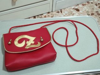 Bolso Zíngara Rojo y Dorado