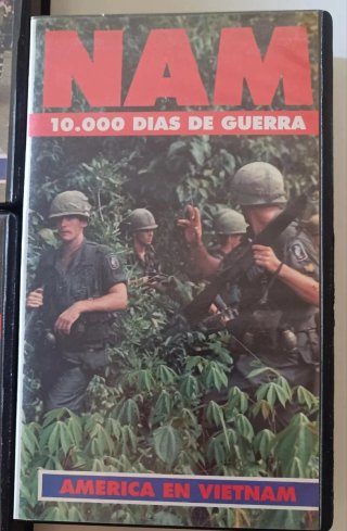 Colección VHS NAM 9 cintas (Guerra)