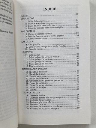 LIBRO COCINA ESPAÑOLA ANTIGUA, EMILIA PARDO BAZÁN