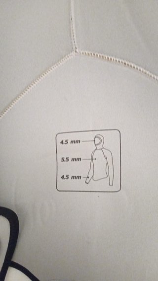 Neopreno Tribord 5mm con capucha