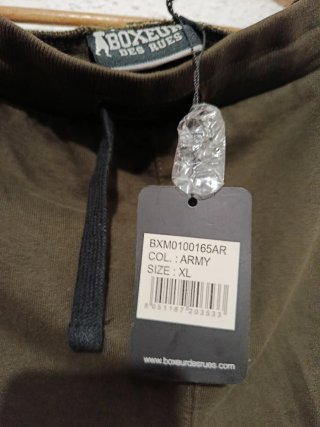Pantalón corto hombre verde oliva