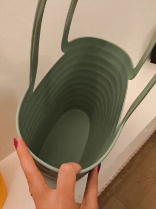 Borsa da spiaggia gialla e verde