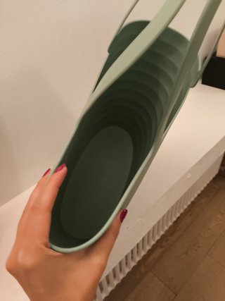 Borsa da spiaggia gialla e verde
