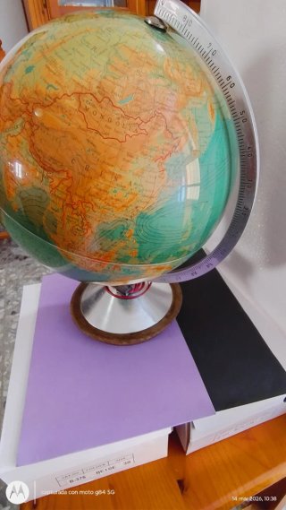 Globo terráqueo Visto desde la Luna