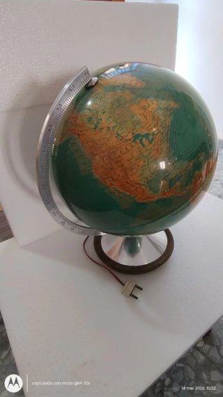 Globo terráqueo Visto desde la Luna