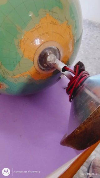 Globo terráqueo Visto desde la Luna