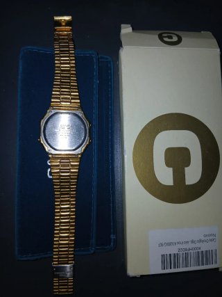 Reloj Casio Dorado Modelo A168WG-9EF
