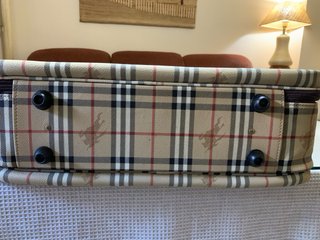 Maleta Viaje Burberry Vintage 55cm Original