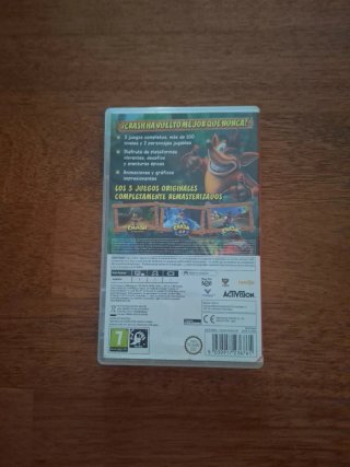 Crash Bandicoot N. Sane Trilogy Nintendo Switch