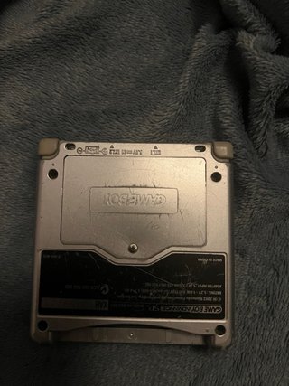 Nintendo Game Boy Advance SP Plata