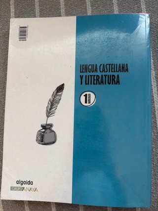 Lengua castellana y literatura, 1 bachillerato