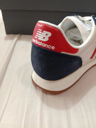 New Balance Mujer Azul Blanco Rojo
