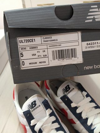 New Balance Mujer Azul Blanco Rojo