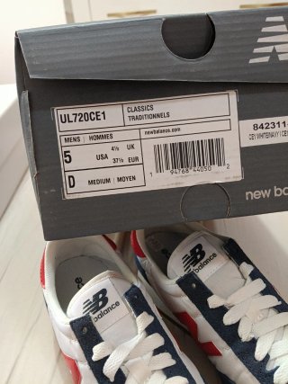 New Balance Mujer Azul Blanco Rojo