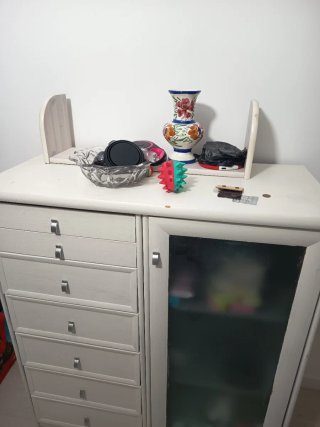 Mueble consola aparador blanco