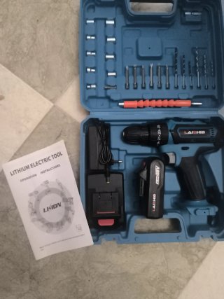 Taladro Inalámbrico con Accesorios
