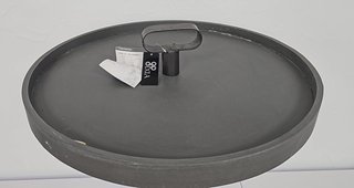 Mesita Vintage Gris Metálica