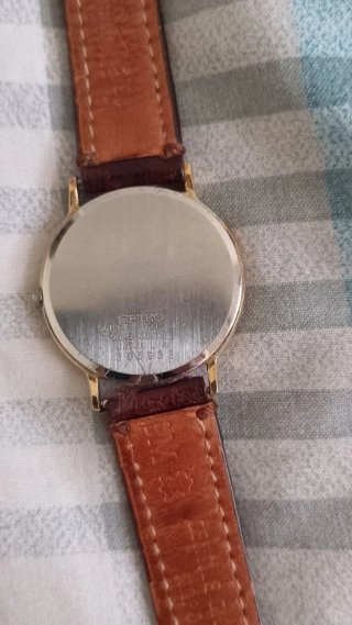 Orologio Seiko Vintage - Oro e Pelle