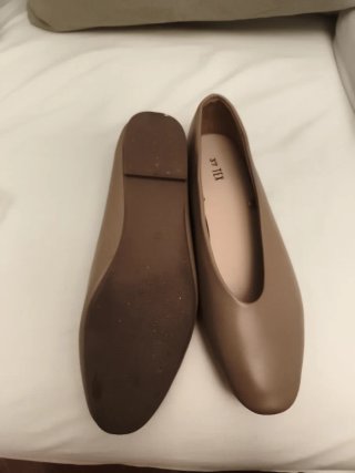 Zapatos planos marrones talla 37