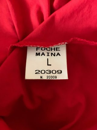 Camisa Vintage Foche Maina (FCH) Roja