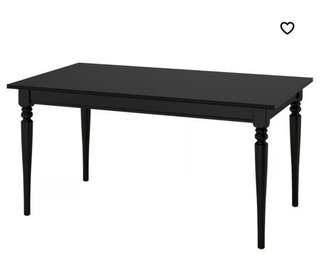 Mesa comedor extensible +4 sillas y Centro de mesa
