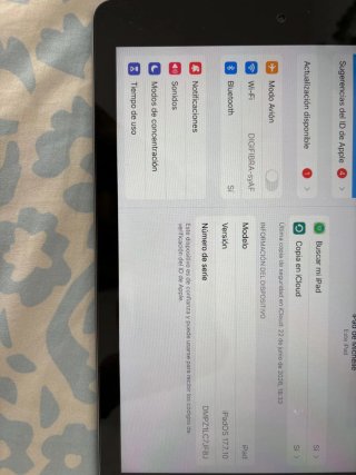 iPad 6ª Gen Plata en perfecto estado