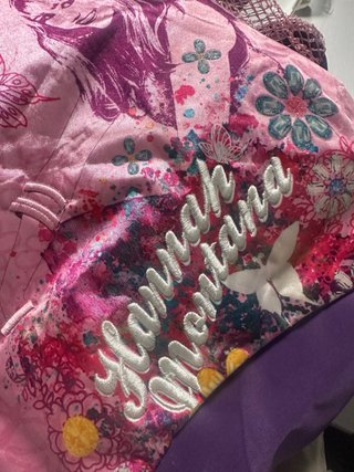 Bandolera Hannah Montana Rosa y Morado