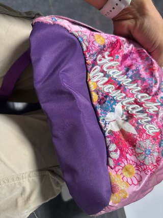 Bandolera Hannah Montana Rosa y Morado