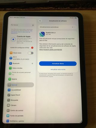iPad 10ª Gen LTE Azul