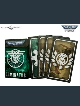 Cartas Dominatus Warhammer 40,000 Inglés