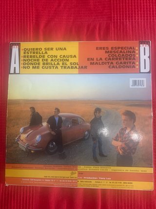 Vinilo Los Rebeldes Con Causa