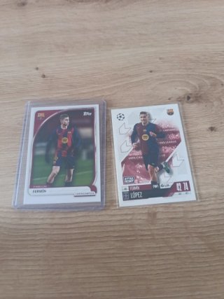 Cromos Fútbol Fermín López FC Barcelona