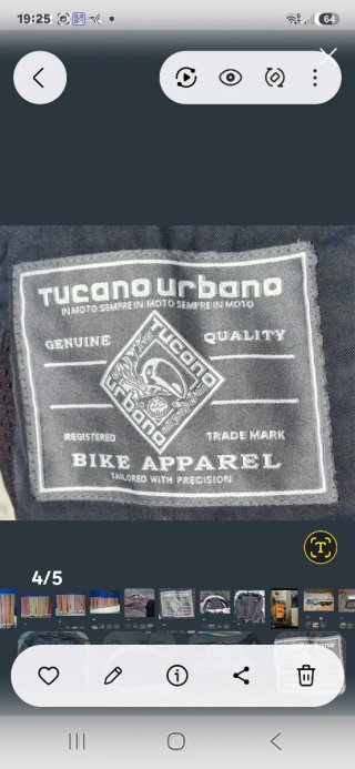 Giacca moto Tucano Urbano