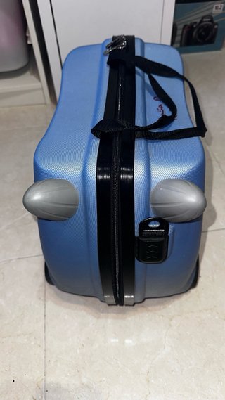 Maleta de viaje infantil azul