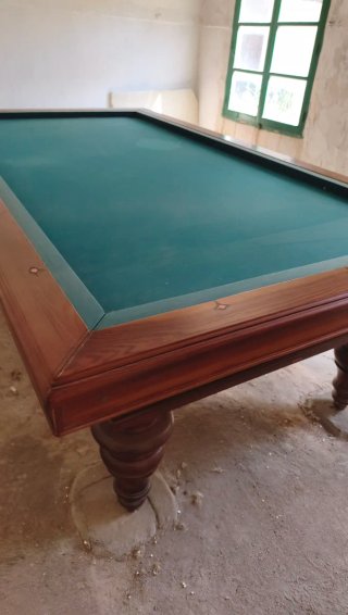 Mesa de billar artesanal 8 pies