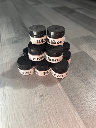 Pack de 15 grips wilson originales color negro