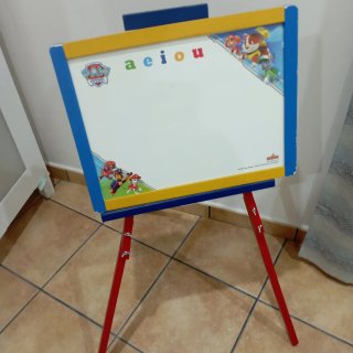 Pizarra Patrulla Canina de tiza y boli