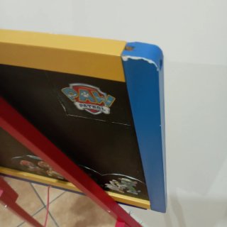 Pizarra Patrulla Canina de tiza y boli
