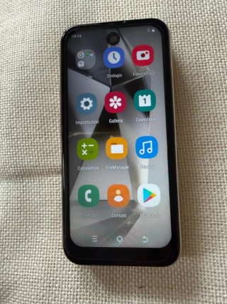 Mini Smartphone Android Negro/Dorado