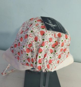 Gorro de bebé con fresas