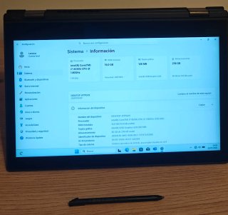 Portátil Lenovo Yoga L380 Convertible i7