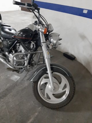 Moto Jinlun Chopper Negra, 125cc