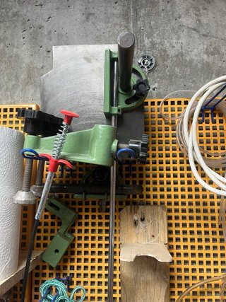 Máquina carpintería combinada con ruedas