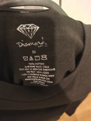 Camiseta Diamond Supply Co. Negra Talla M