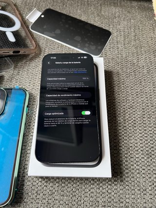 iPhone 14 Space Gray 128GB Batería 100%