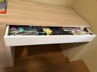 Escritorio Nórdico Blanco y Madera