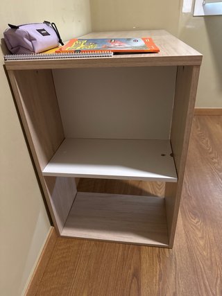 Escritorio Nórdico Blanco y Madera